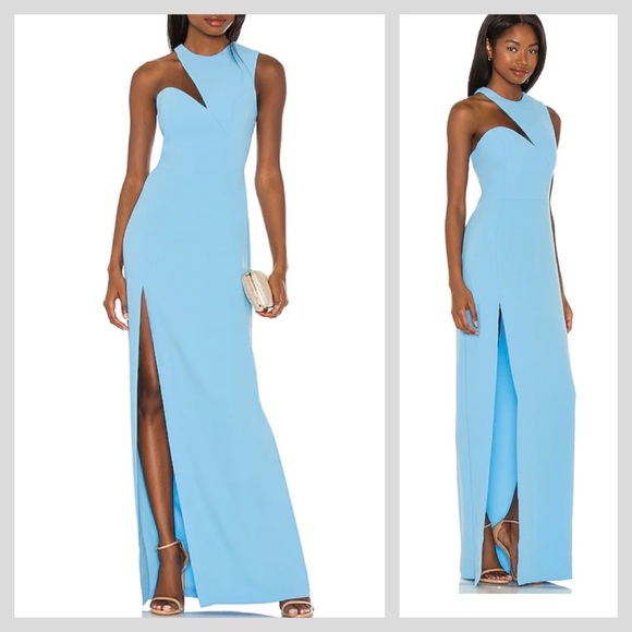 Amanda uprichard X REVOLVE Gilda Gown in Pacific - Picture 1 of 17